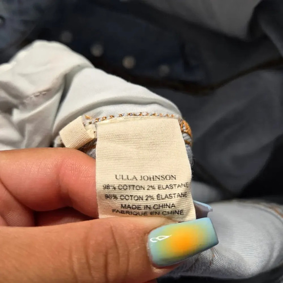 Ulla Johnson Kase Button-Front Foldover Shorts - Picture 10 of 10